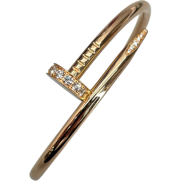 カルティエ Cartier ジュストアンクルダイヤブレス ピンクゴールド Au750 ジュエリー