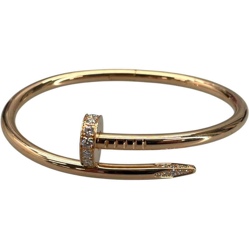カルティエ Cartier ジュストアンクルダイヤブレス ピンクゴールド Au750 ジュエリー
