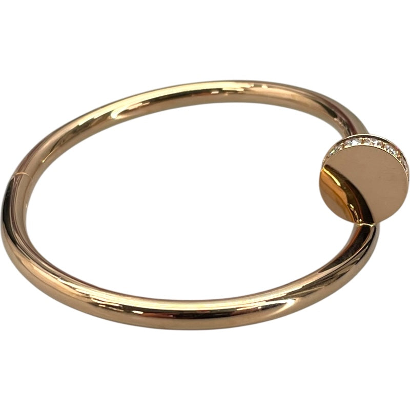 カルティエ Cartier ジュストアンクルダイヤブレス ピンクゴールド Au750 ジュエリー