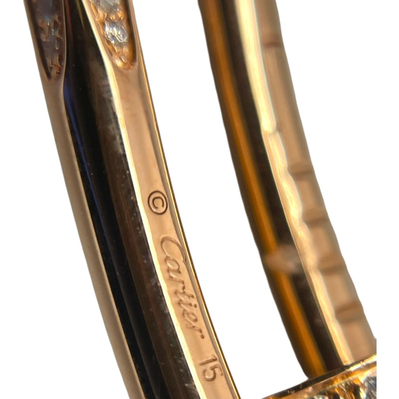 カルティエ Cartier ジュストアンクルダイヤブレス ピンクゴールド Au750 ジュエリー