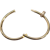 カルティエ Cartier ジュストアンクルダイヤブレス ピンクゴールド Au750 ジュエリー