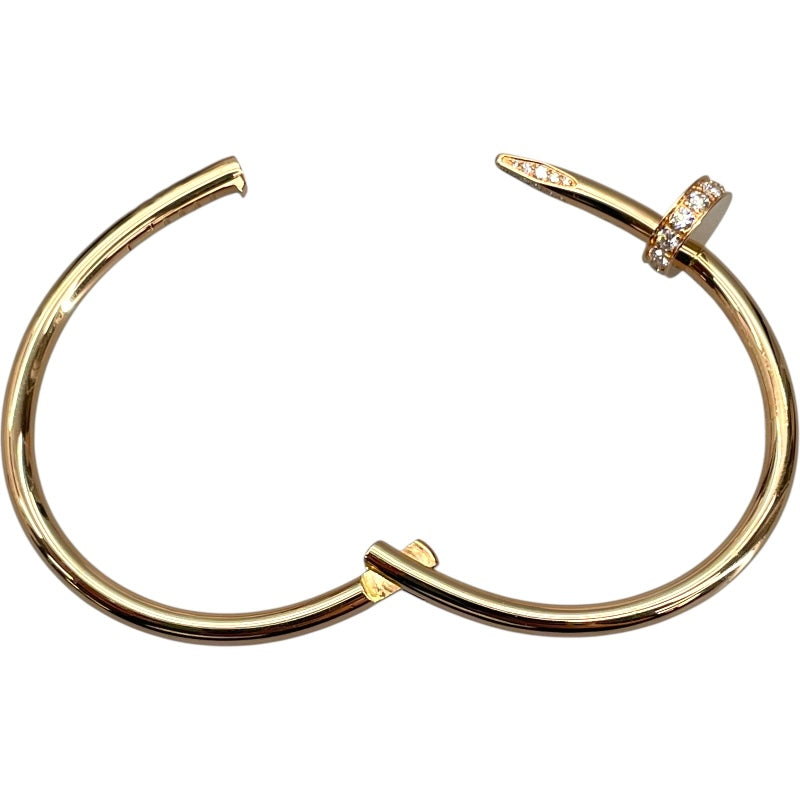 カルティエ Cartier ジュストアンクルダイヤブレス ピンクゴールド Au750 ジュエリー