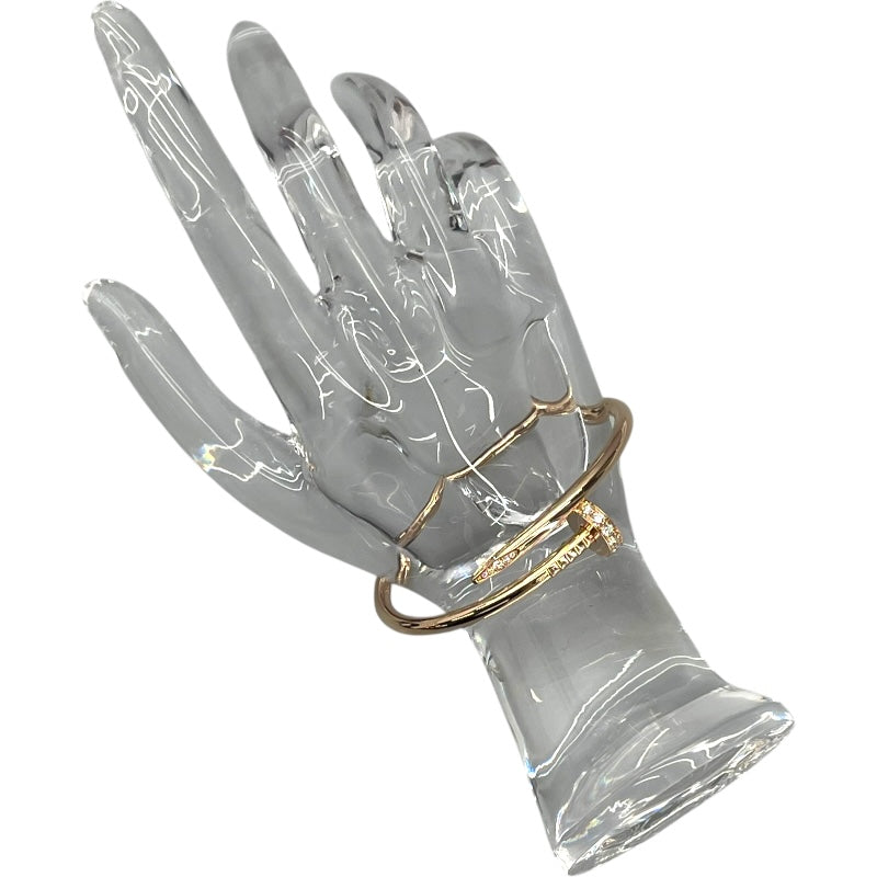 カルティエ Cartier ジュストアンクルダイヤブレス ピンクゴールド Au750 ジュエリー