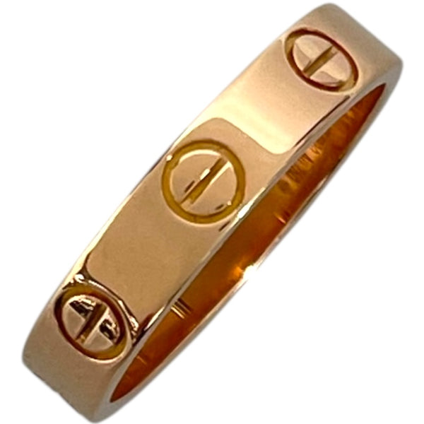 カルティエ Cartier ミニラブリング ピンクゴールド Au750 ジュエリー