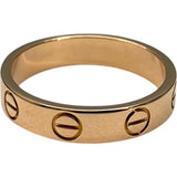 カルティエ Cartier ミニラブリング ピンクゴールド Au750 ジュエリー