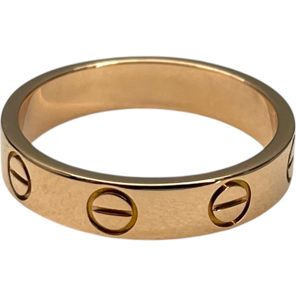 カルティエ Cartier ミニラブリング ピンクゴールド Au750 ジュエリー