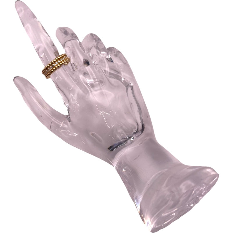 ヴァンクリーフ＆アーペル Van Cleef & Arpels ペルレダイヤリング ゴールド Au750 ジュエリー