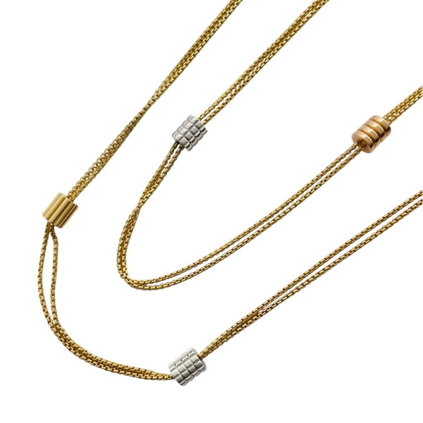 ブシュロン BOUCHERON キャトルロングネックレス ゴールド 750 ジュエリー