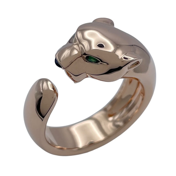 カルティエ Cartier パンテールドゥカルティエリングミディアム ピンクゴールド Au750 ジュエリー