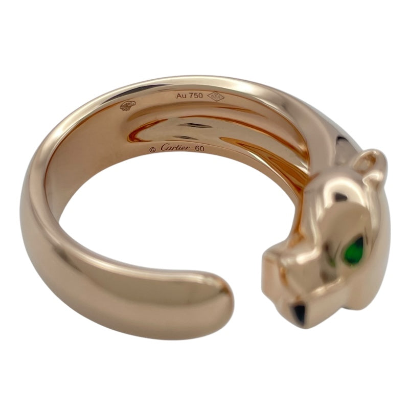 カルティエ Cartier パンテールドゥカルティエリングミディアム ピンクゴールド Au750 ジュエリー