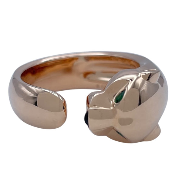 カルティエ Cartier パンテールドゥカルティエリングミディアム ピンクゴールド Au750 ジュエリー