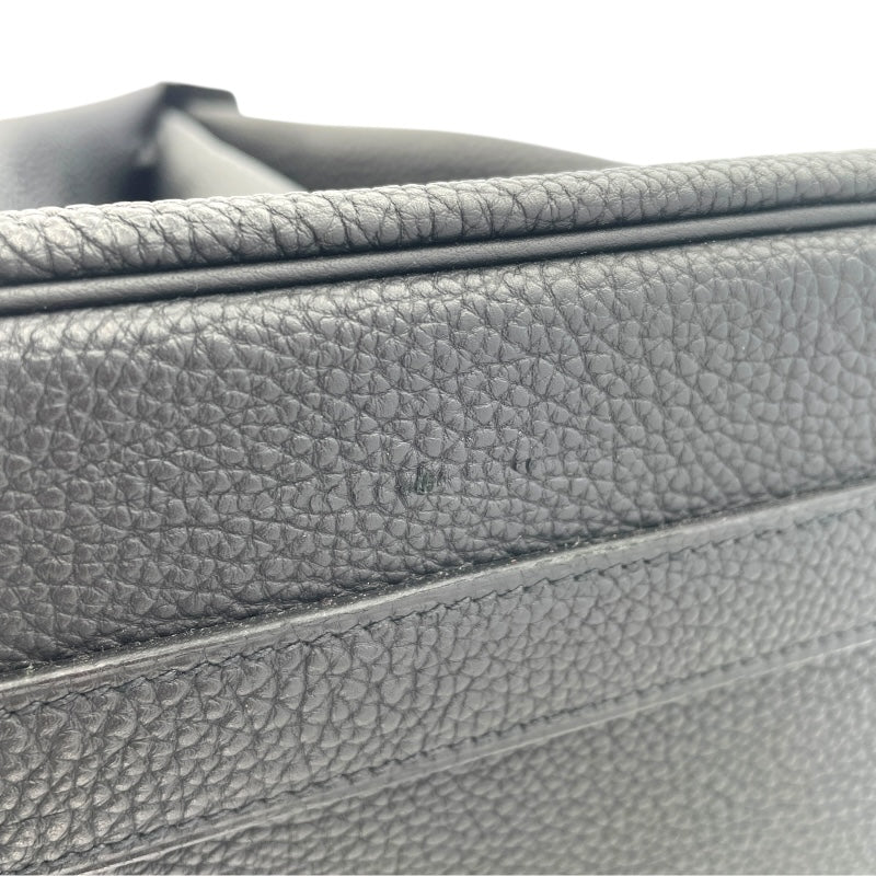 エルメス HERMES バーキン40 □N刻 ブラック GD金具 トゴ レディース ハンドバッグ
