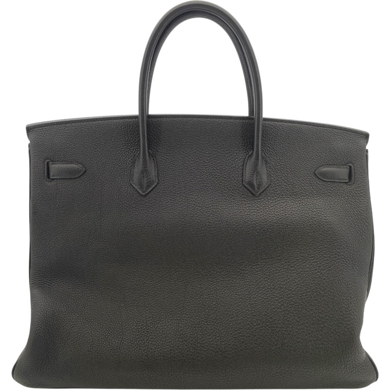 エルメス HERMES バーキン40 □N刻 ブラック GD金具 トゴ レディース ハンドバッグ