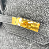 エルメス HERMES バーキン40 □N刻 ブラック GD金具 トゴ レディース ハンドバッグ