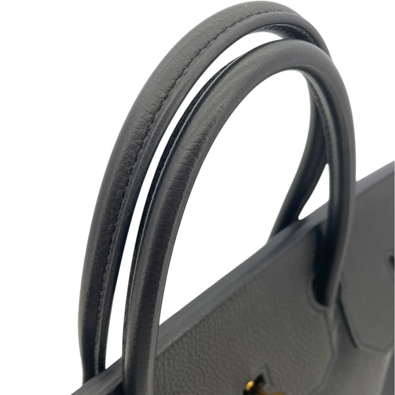 エルメス HERMES バーキン40 □N刻 ブラック GD金具 トゴ レディース ハンドバッグ