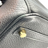 エルメス HERMES バーキン30 □M刻 ブラック GD金具 トリヨン レディース ハンドバッグ