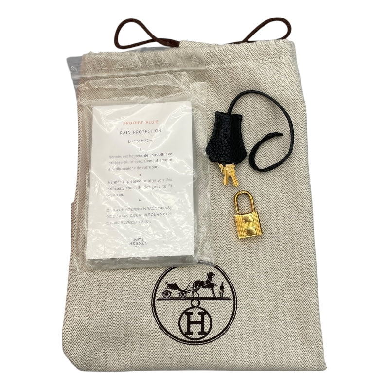 エルメス HERMES バーキン30 □M刻 ブラック GD金具 トリヨン レディース ハンドバッグ