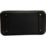 エルメス HERMES バーキン30 □M刻 ブラック GD金具 トリヨン レディース ハンドバッグ