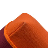 エルメス HERMES ブリッドアブラックPM オレンジ SV金具 トワル レディース ポーチ