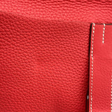エルメス HERMES アルザン31 ヴェルソ C刻 ローズ・ジャイプール・カプシーヌ SV金具 トリヨン レディース ハンドバッグ