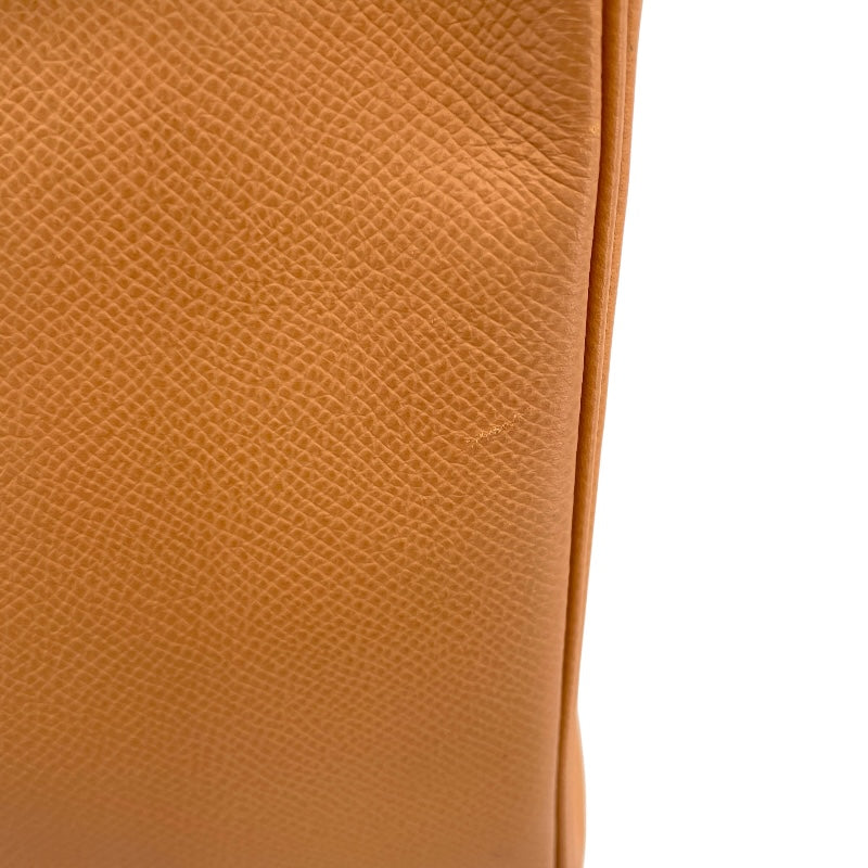 エルメス HERMES オータクロア32 □D刻印 ナチュラル GD金具 クシュベル レディース ハンドバッグ