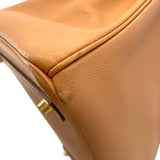 エルメス HERMES オータクロア32 □D刻印 ナチュラル GD金具 クシュベル レディース ハンドバッグ