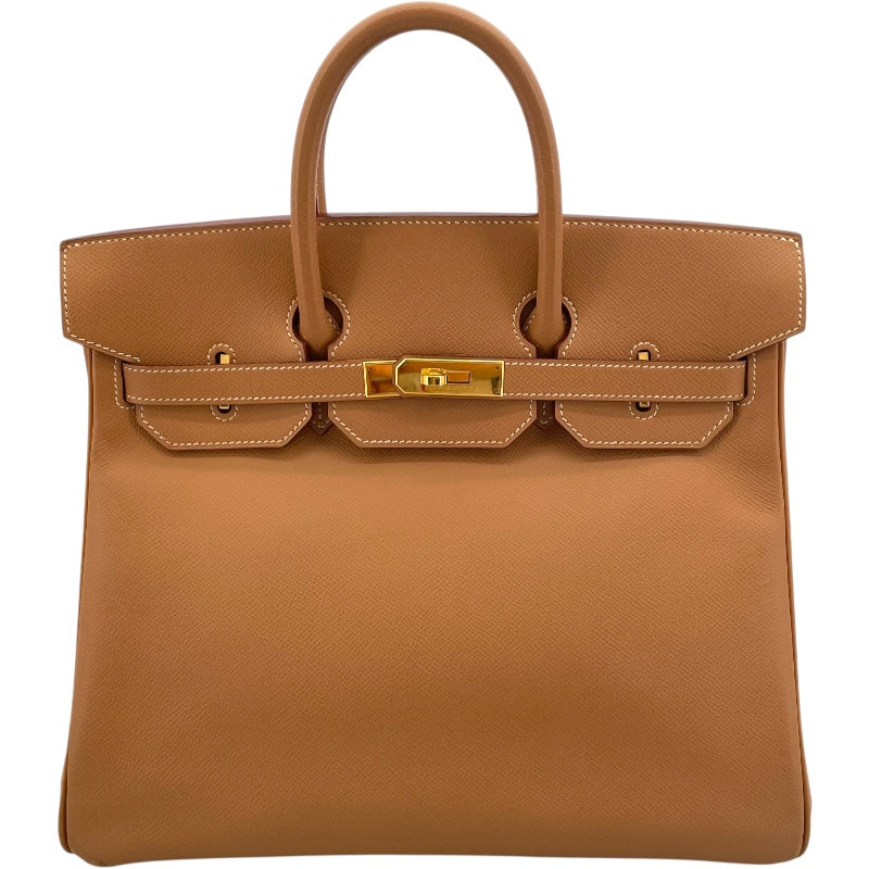 エルメス HERMES オータクロア32 □D刻印 ナチュラル GD金具 クシュベル レディース ハンドバッグ