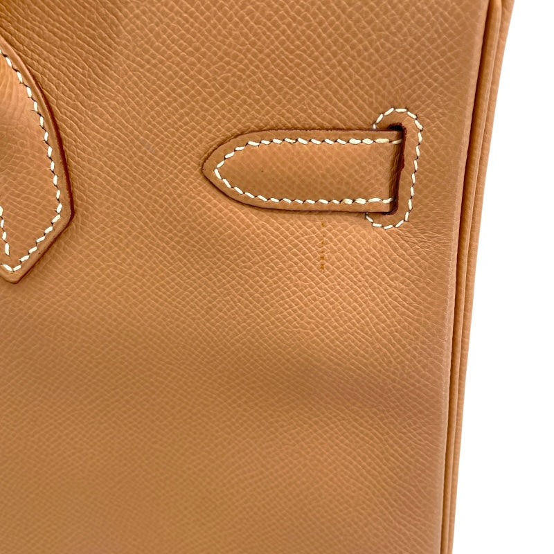 エルメス HERMES オータクロア32 □D刻印 ナチュラル GD金具 クシュベル レディース ハンドバッグ