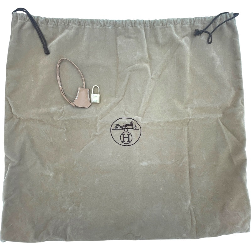 エルメス HERMES オータクロア32 □D刻印 ナチュラル GD金具 クシュベル レディース ハンドバッグ