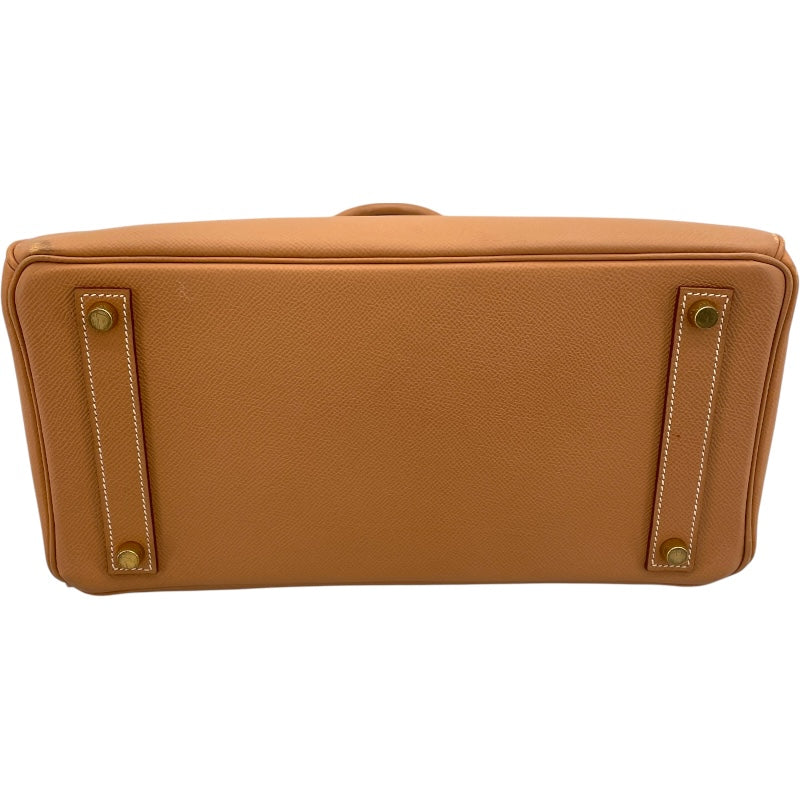 エルメス HERMES オータクロア32 □D刻印 ナチュラル GD金具 クシュベル レディース ハンドバッグ