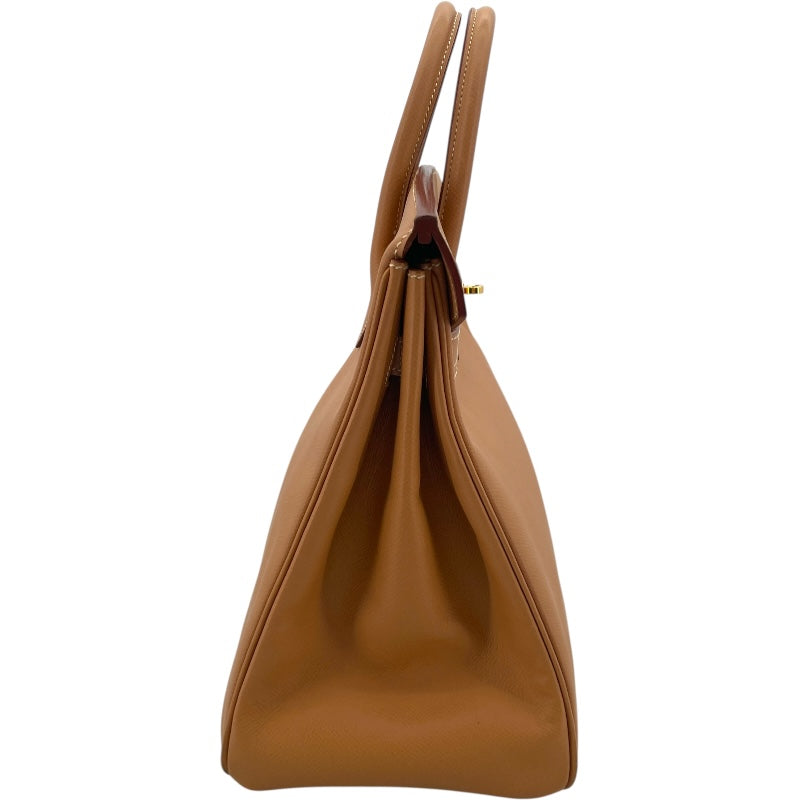 エルメス HERMES オータクロア32 □D刻印 ナチュラル GD金具 クシュベル レディース ハンドバッグ