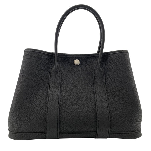 エルメス HERMES ガーデンパーティTPM B刻 ブラック SV金具 ネゴンダ　 レディース ハンドバッグ