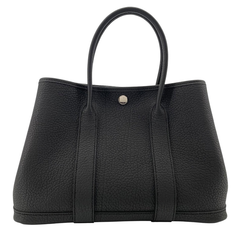 エルメス HERMES ガーデンパーティTPM B刻 ブラック SV金具 ネゴンダ　 レディース ハンドバッグ