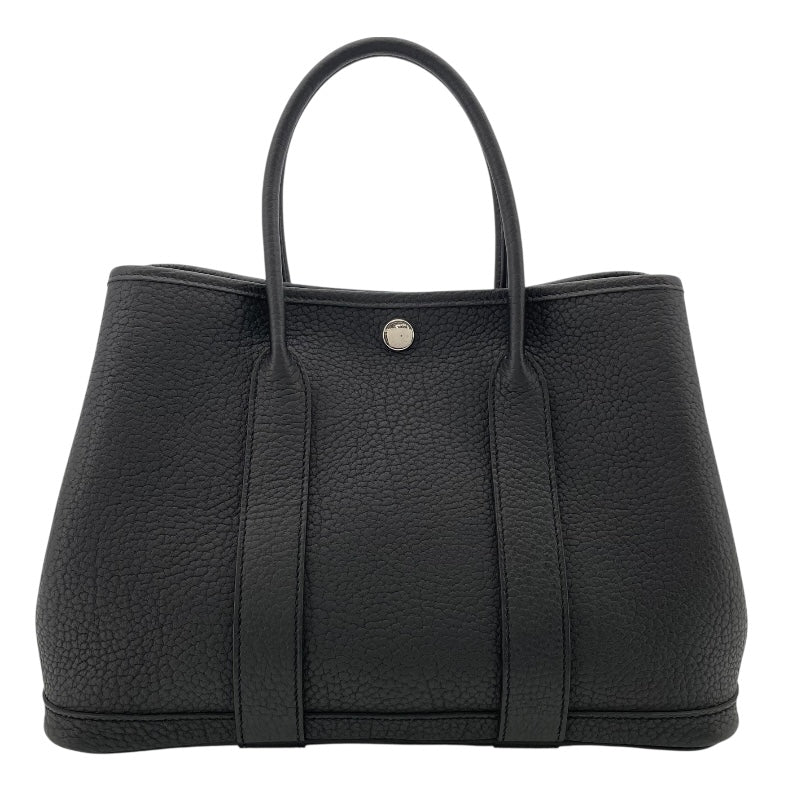 エルメス HERMES ガーデンパーティTPM B刻 ブラック SV金具 ネゴンダ　 レディース ハンドバッグ