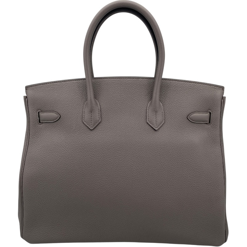 エルメス HERMES バーキン35 Y刻 エタン シルバー金具 トゴ レディース ハンドバッグ