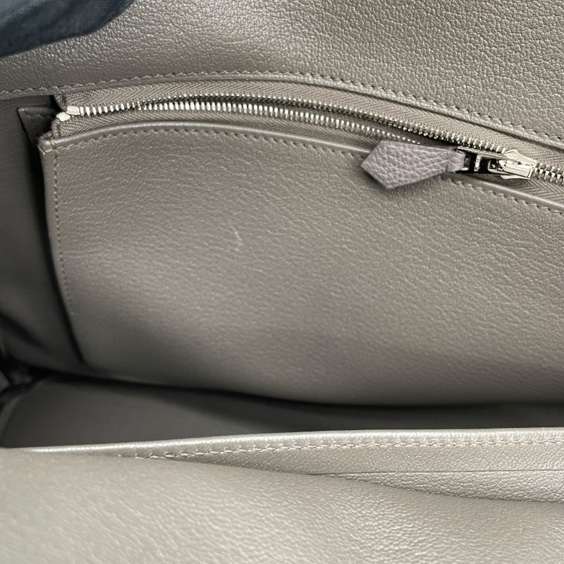 エルメス HERMES バーキン35 Y刻 エタン シルバー金具 トゴ レディース ハンドバッグ