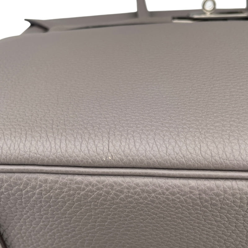 エルメス HERMES バーキン35 Y刻 エタン シルバー金具 トゴ レディース ハンドバッグ