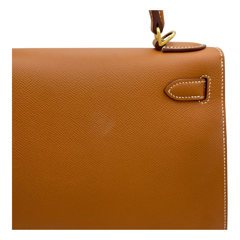 エルメス HERMES ケリー28 外縫い D刻 ゴールド GD金具 エプソン レディース ハンドバッグ