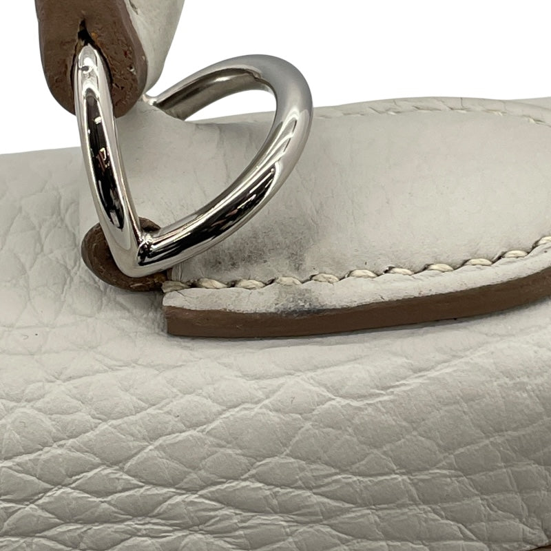 エルメス HERMES ケリー28 内縫い □Q刻 グリペール SV金具 トリヨン レディース ショルダーバッグ