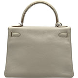 エルメス HERMES ケリー28 内縫い □Q刻 グリペール SV金具 トリヨン レディース ショルダーバッグ