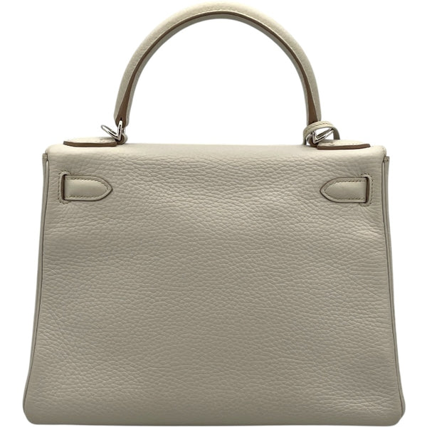 エルメス HERMES ケリー28 内縫い □Q刻 グリペール SV金具 トリヨン レディース ショルダーバッグ