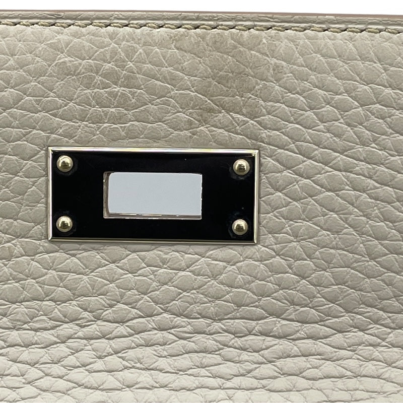 エルメス HERMES ケリー28 内縫い □Q刻 グリペール SV金具 トリヨン レディース ショルダーバッグ