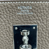エルメス HERMES バーキン30 T刻 エトゥープ SV金具 トリヨン レディース ハンドバッグ
