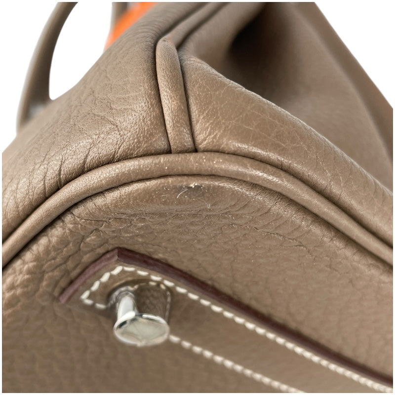 エルメス HERMES バーキン30 T刻 エトゥープ SV金具 トリヨン レディース ハンドバッグ