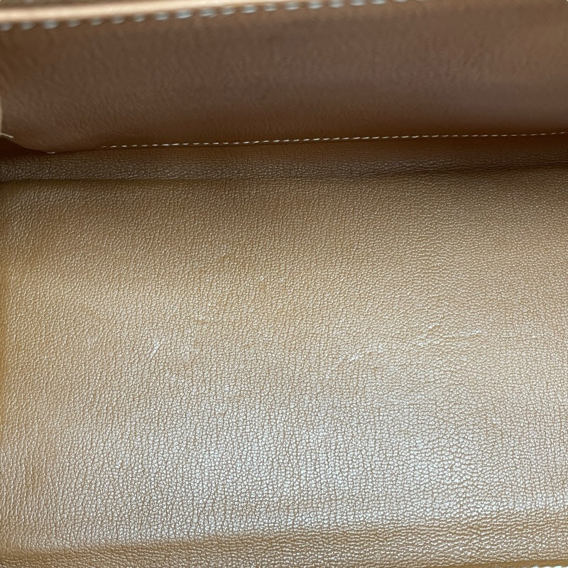 エルメス HERMES ケリー28 内縫い Z刻 ゴールド SV金具 トゴ レディース ショルダーバッグ