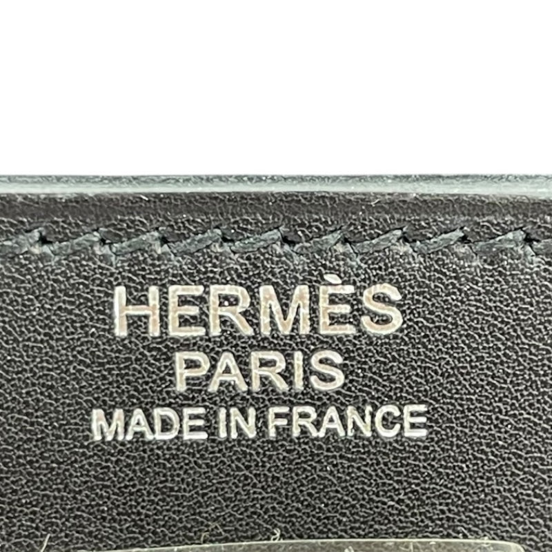 エルメス HERMES ケリー32 内縫い C刻 ブラック SV金具 ヴォー・ジョナサン レディース ショルダーバッグ