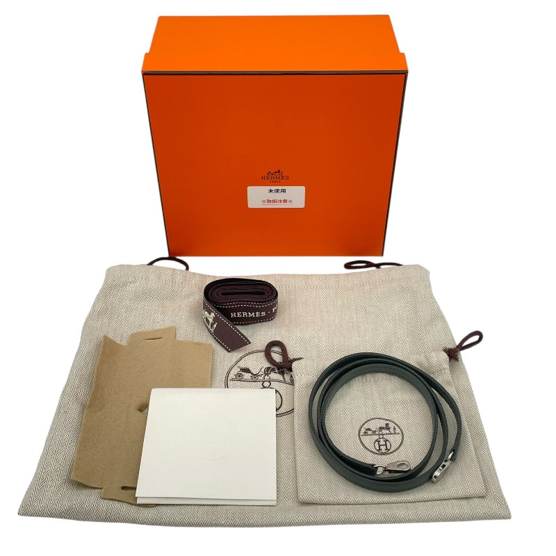 エルメス HERMES ミニケリー2 K刻 ヴェールアマンド SVxGD金具 エプソン レディース ショルダーバッグ