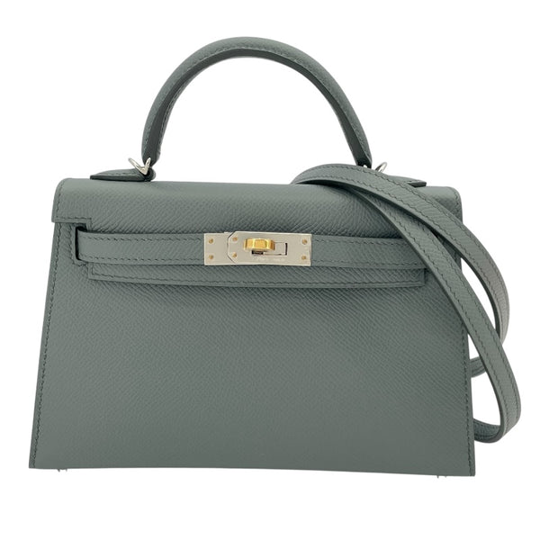 エルメス　エーゲ エルメス HERMES ミニケリー2 K刻 ヴェールアマンド SVxGD金具