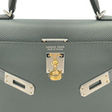 エルメス HERMES ミニケリー2 K刻 ヴェールアマンド SVxGD金具 エプソン レディース ショルダーバッグ