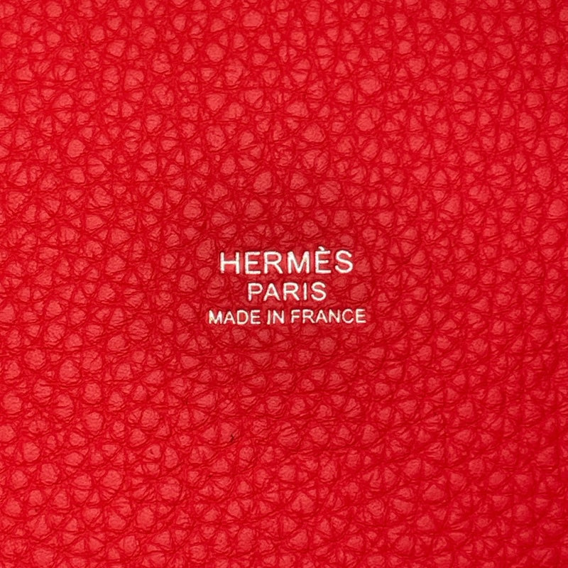 エルメス HERMES ピコタンロックMM Z刻印 ローズテキサス シルバー金具 トリヨン レディース ハンドバッグ